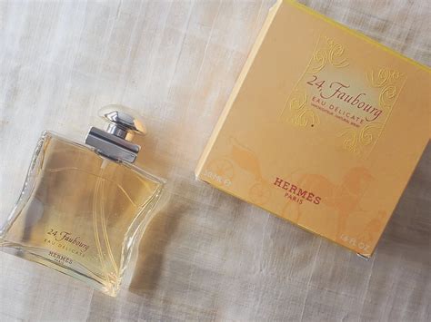 hermes 24 faubourg eau delicate.